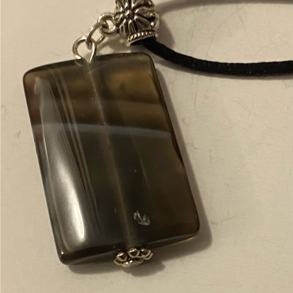 NEW Genuine Sardonyx gemstone necklace - Picture 4 of 6